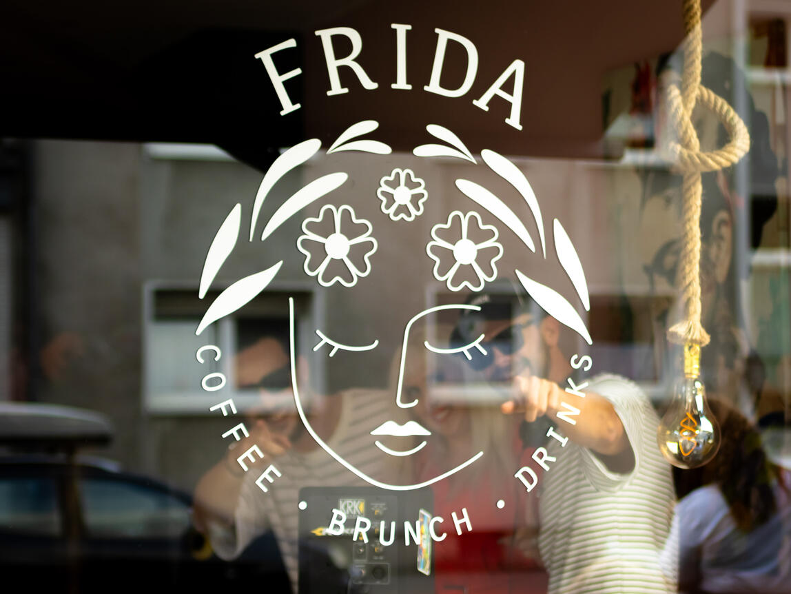 Frida Coffee Logo Szene unternehmensfotografie gastronomie duisburg branding